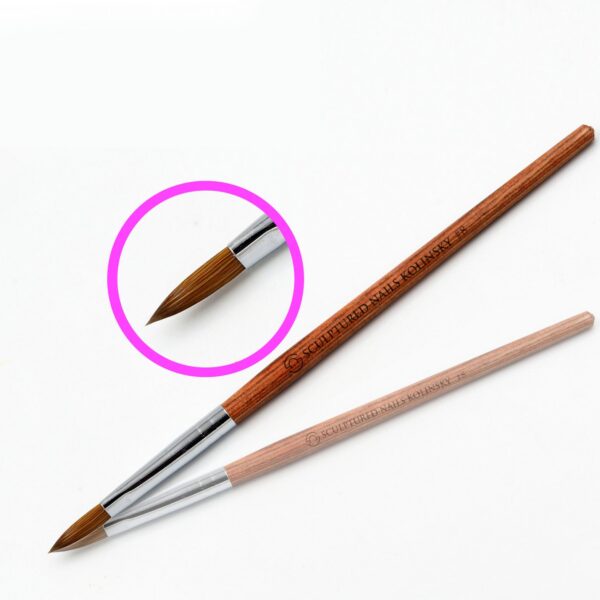 Penseel Kolinsky Acryl ROSEWOOD