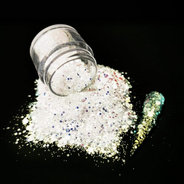 Sculptured Nails Aurora Glitter And Pigment Mix 02