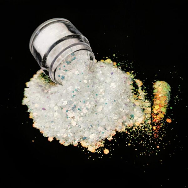 Sculptured Nails Aurora Glitter And Pigment Mix 08