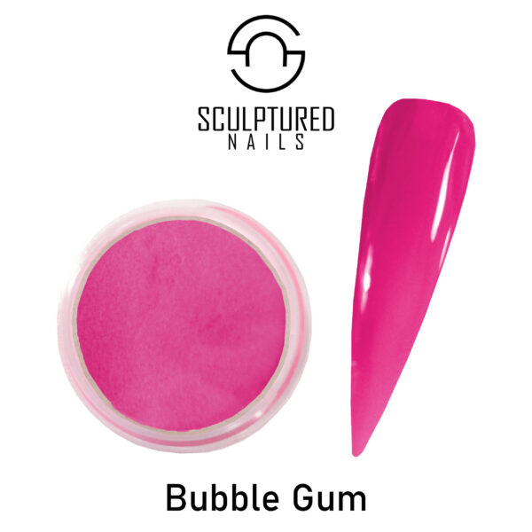 Glitter Acrylic Powder BUBBLE GUM