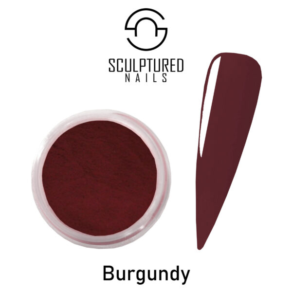 Colored Acrylic Powder BURGUNDY