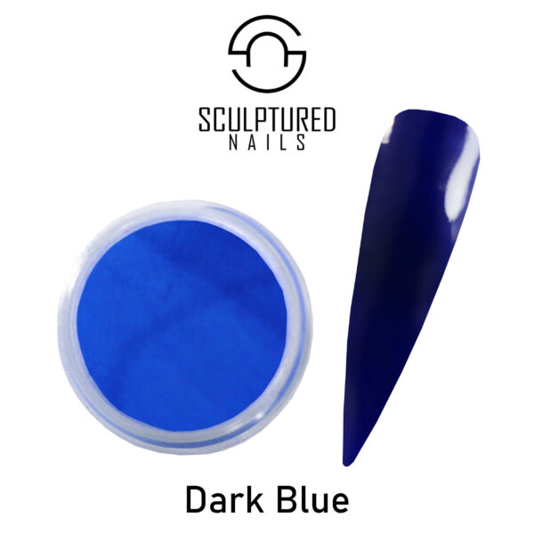 Glitter Acrylic Powder DARK BLUE