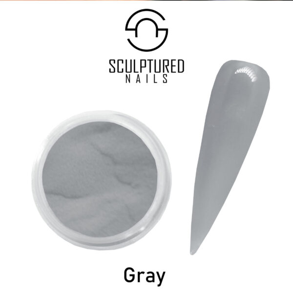 Glitter Acrylic Powder GRAY