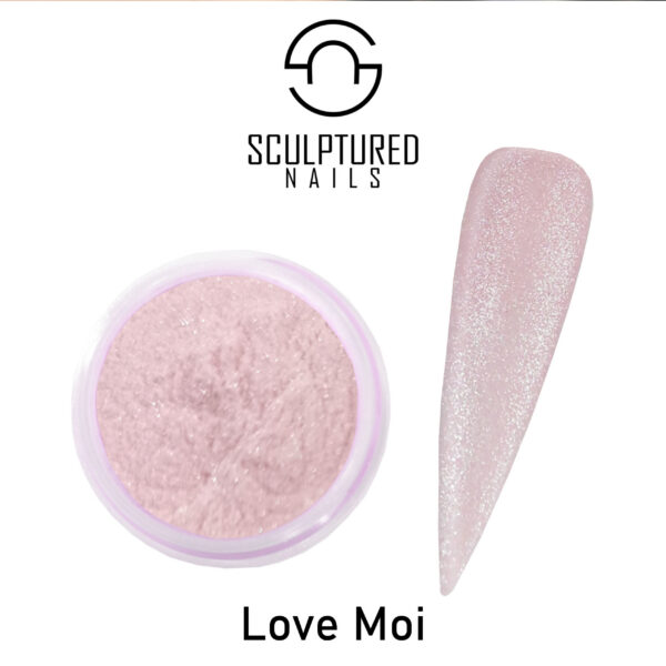 Glitter Acrylic Powder LOVE MOI