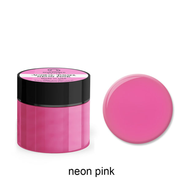Colored Acrylic Powder NEON PINK 25gram