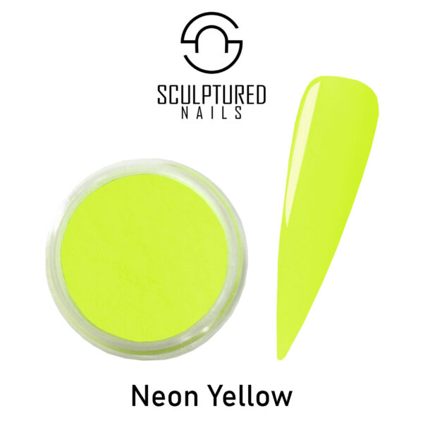 Colored Acrylic Powder NEON YELLOW
