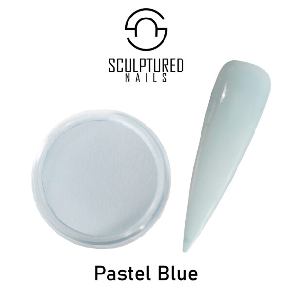 Colored Acrylic Powder PASTEL BLUE