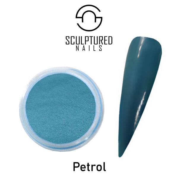 Colored Acrylic Powder PETROL