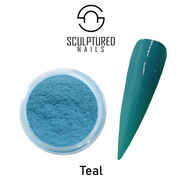Colored Acrylic Powder TEAL