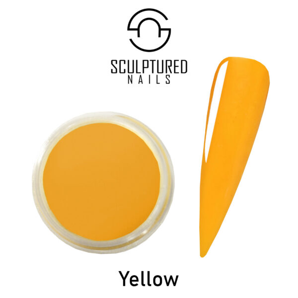 Colored Acrylic Powder YELLOW