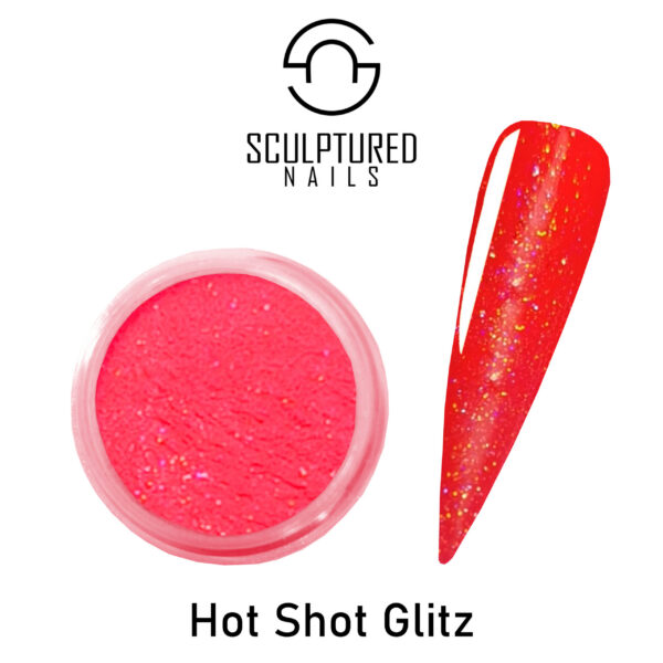 Glitter Acrylic Powder HOT SHOT GLITZ