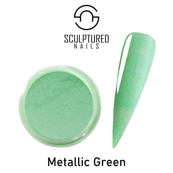 metallic green