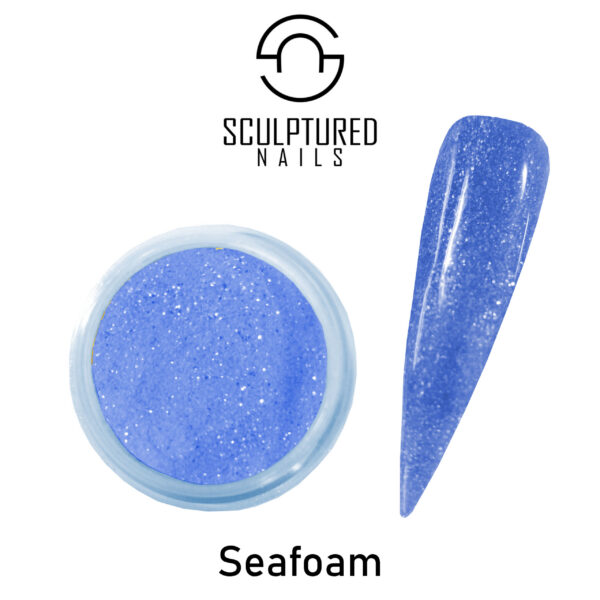 Glitter Acrylic Powder SEAFOAM