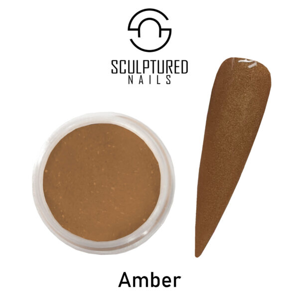 COLORED ACRYLIC POWDER AMBER