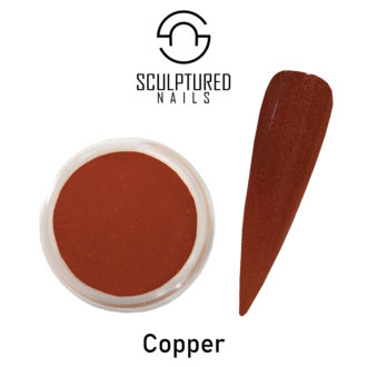 colored acrylic powder copper