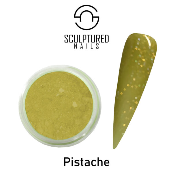 Glitter Acrylic Powder PISTACHE
