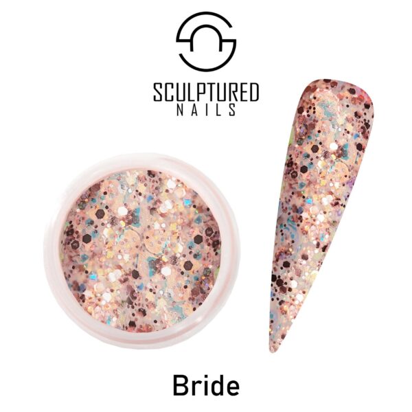 Glitter Acrylic Powder BRIDE