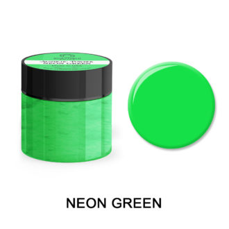 colored acrylic powder neon green 25gram