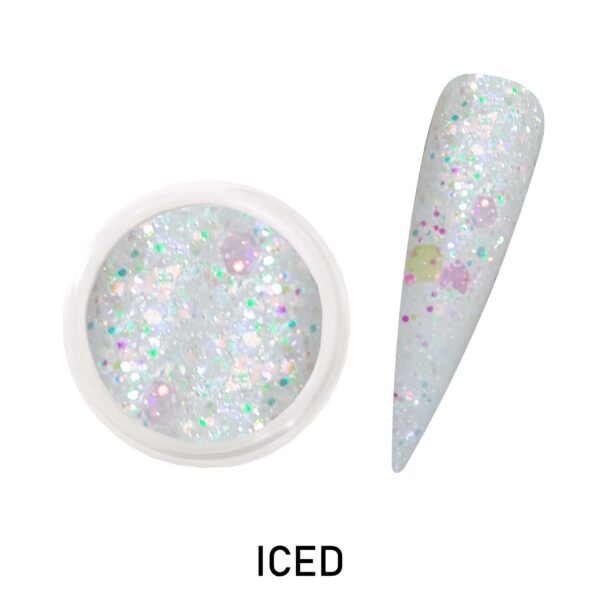 Glitter Acrylic Powder ICED