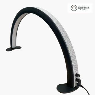 Half Moon Nail Table Lamp ZWART